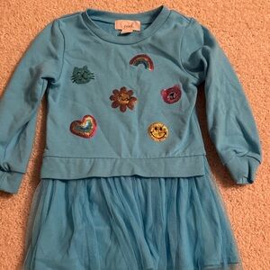 Peek Toddler Sequined Tulle Dress